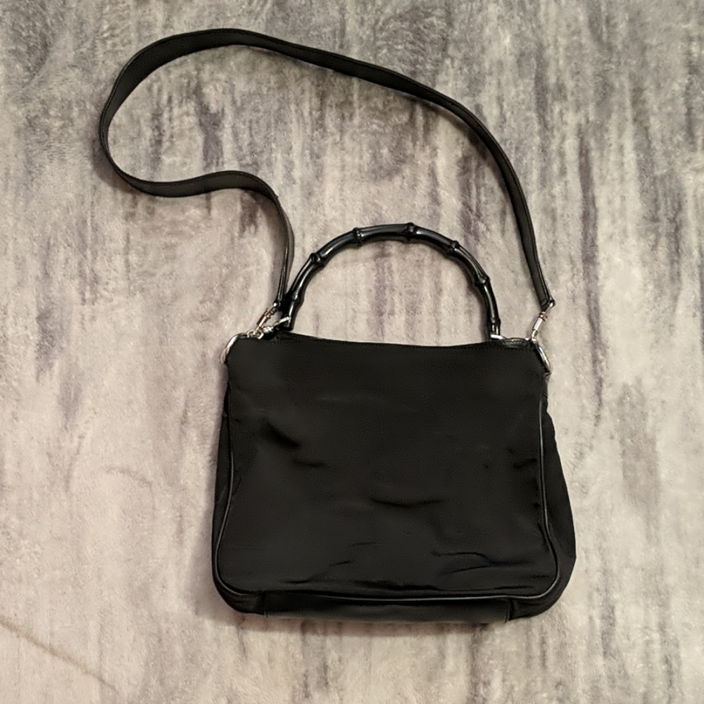 Gucci bamboo handle bag